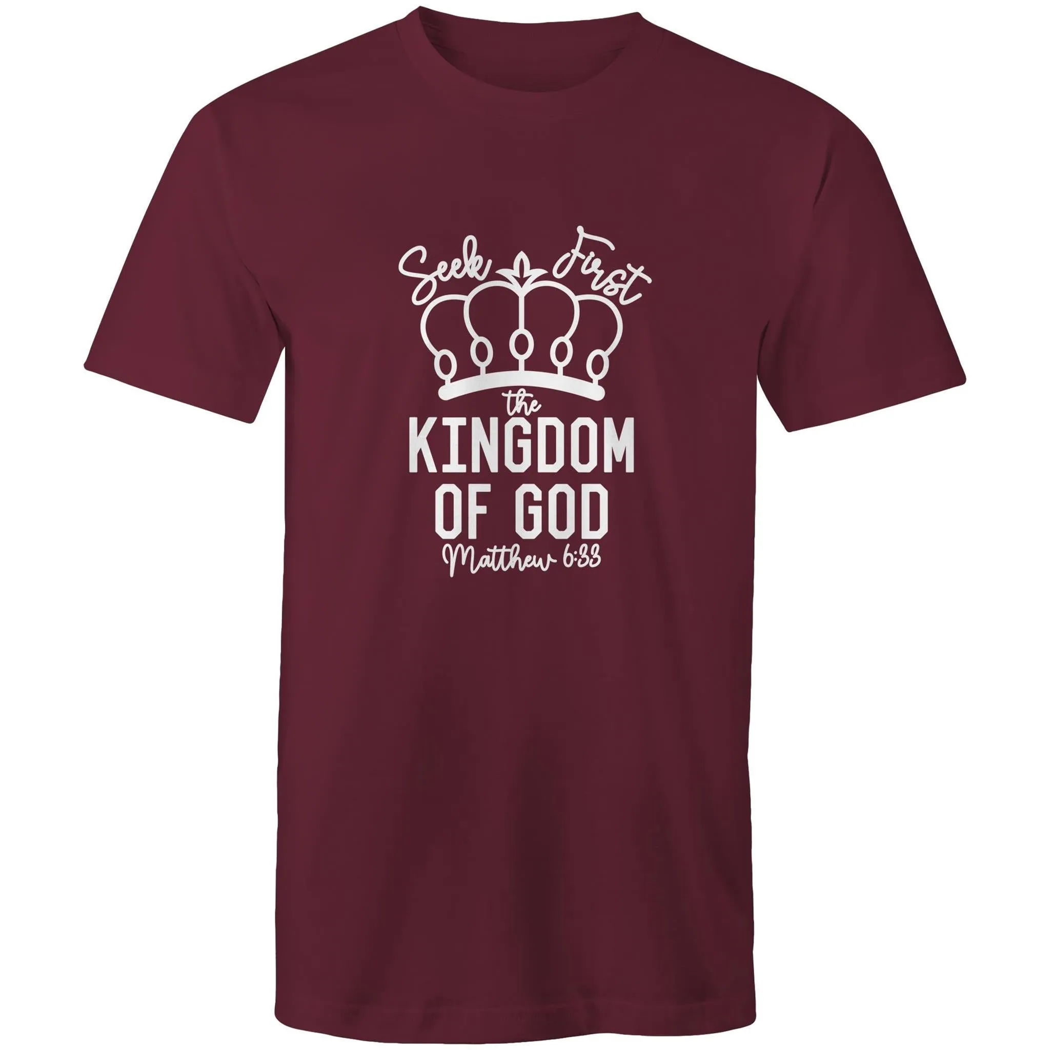 Seek First the Kingdom of God Men's T-Shirt