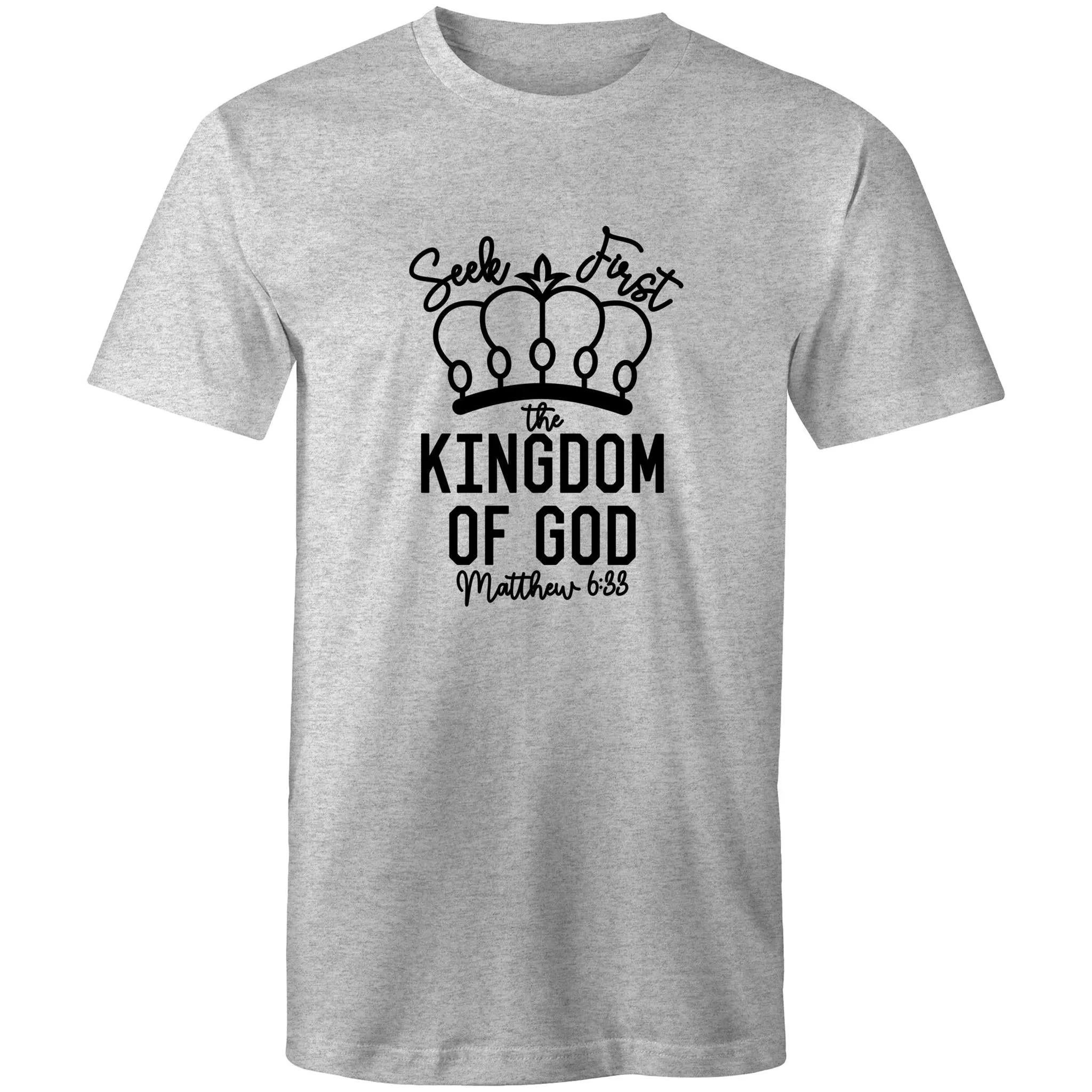 Seek First the Kingdom of God Men's T-Shirt