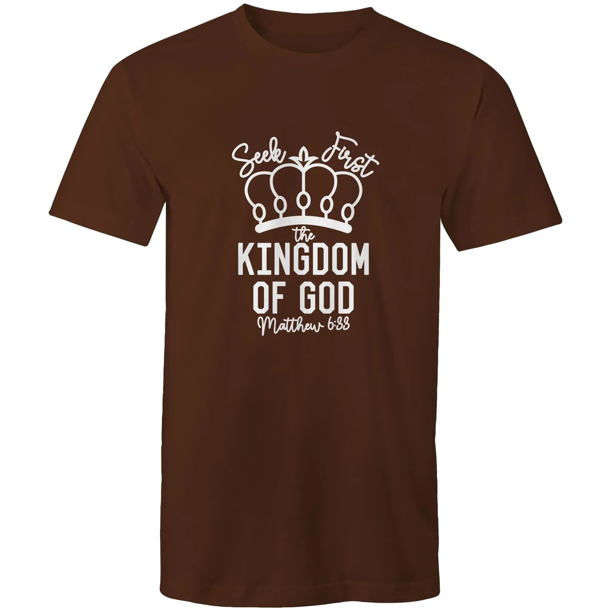 Seek First the Kingdom of God Men's T-Shirt