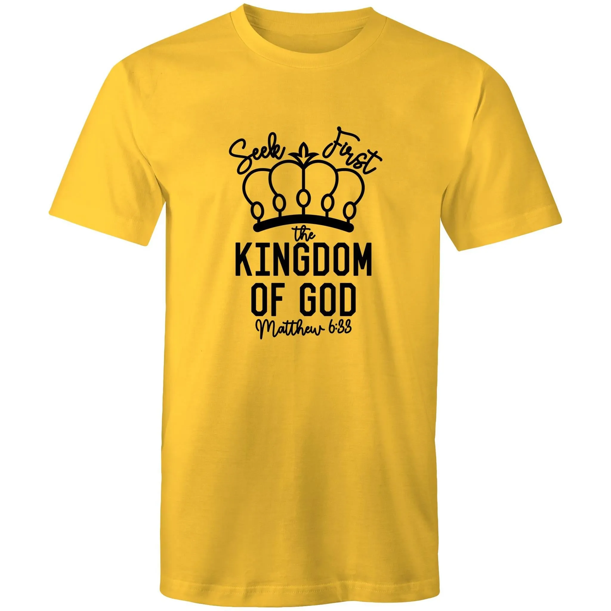 Seek First the Kingdom of God Men's T-Shirt