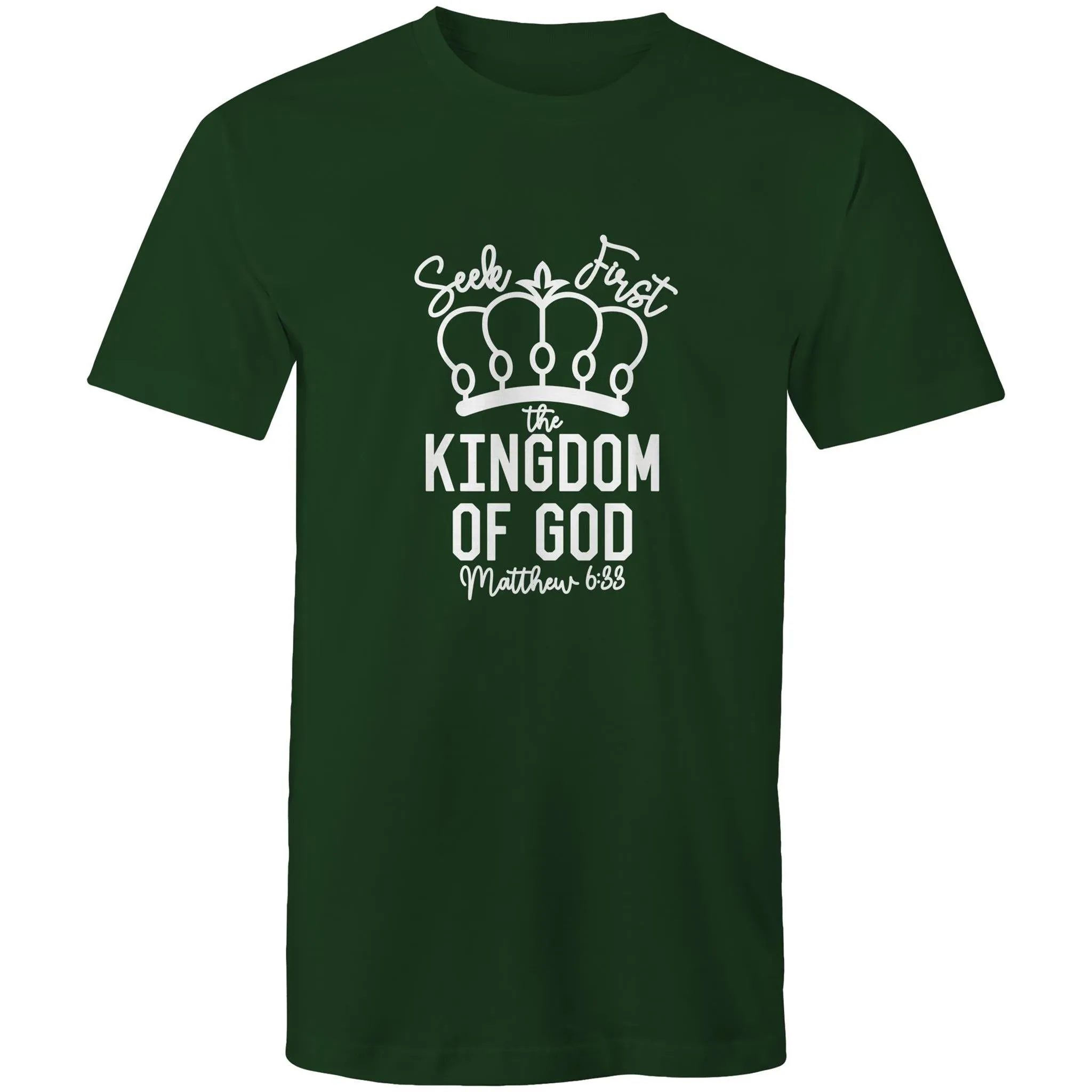Seek First the Kingdom of God Men's T-Shirt
