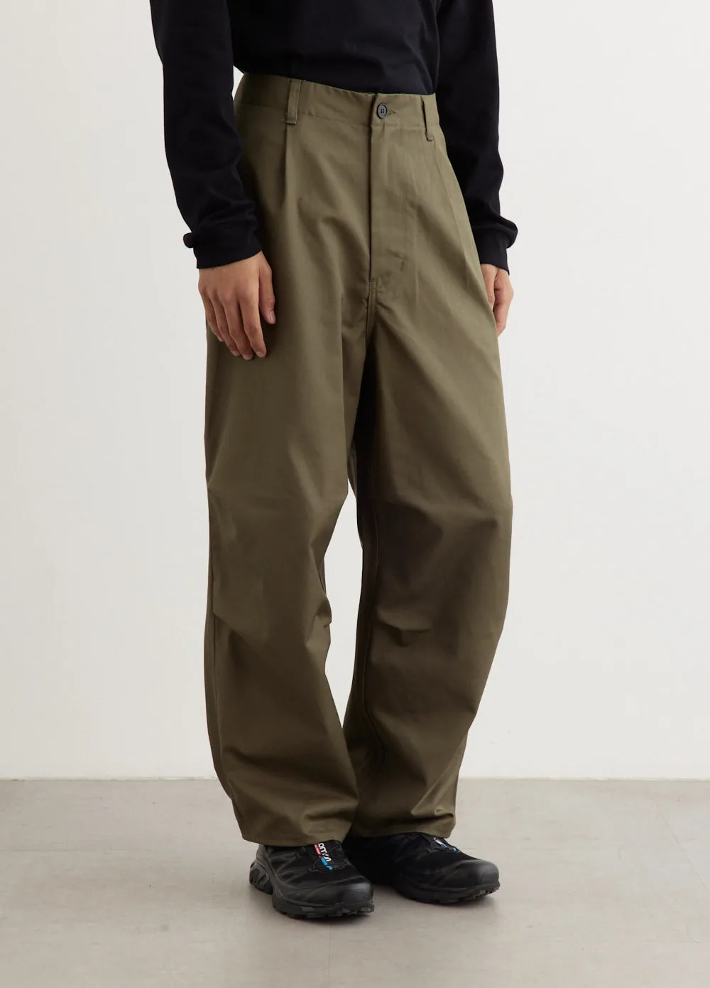 Selvedge Knee Tuck Pants