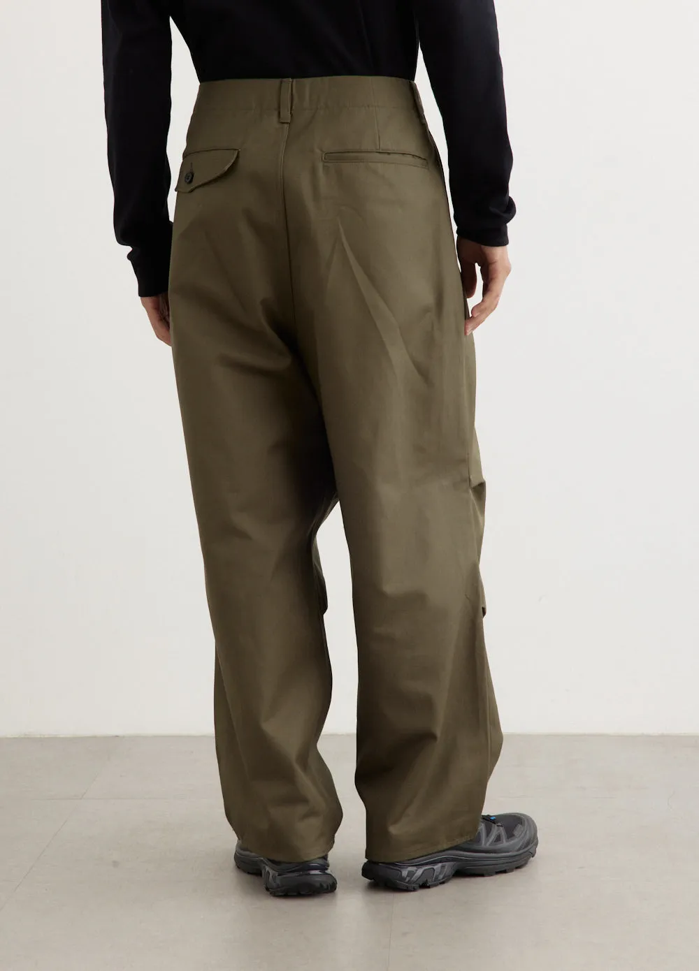 Selvedge Knee Tuck Pants