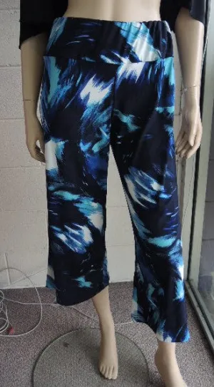 Shelz Printed Stretch Culottes (sizes 14 - 34)