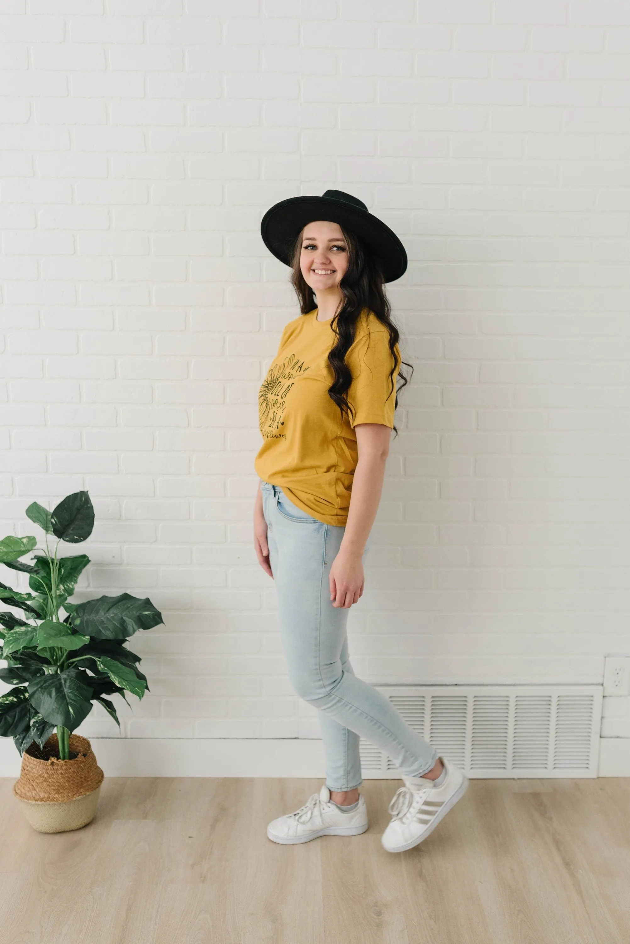 Sunflower Shirt, sunflower tee, flower shirt, sunflower gift for her, garden shirt, summer shirt
