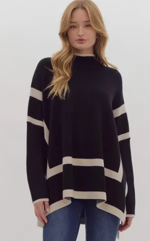 Toni 2 Tone Poncho