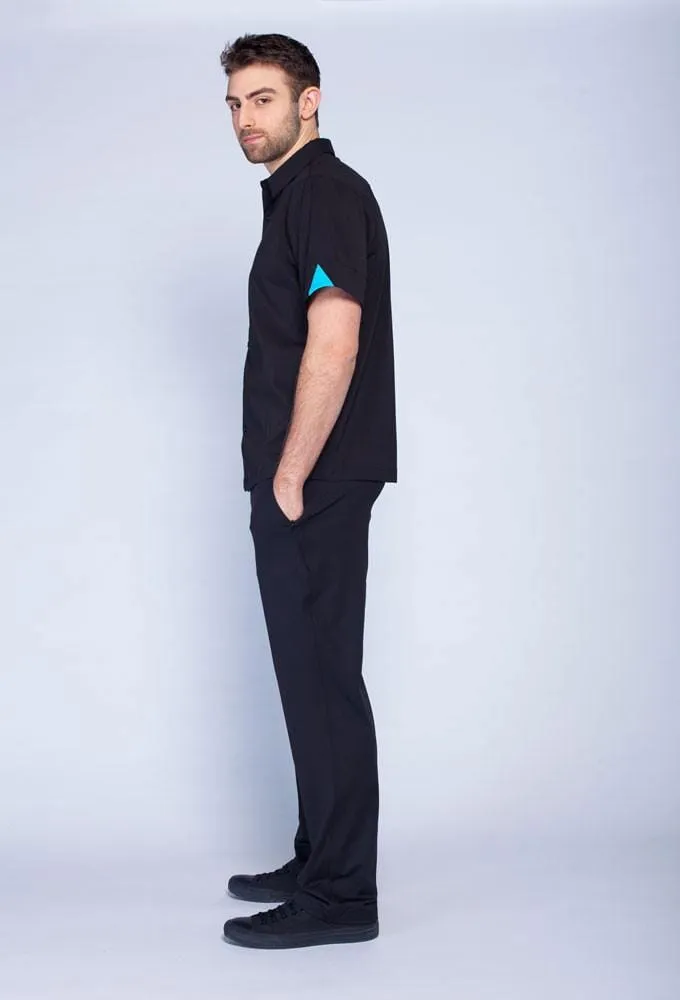 Unisex Shirt Collar W/Contrast