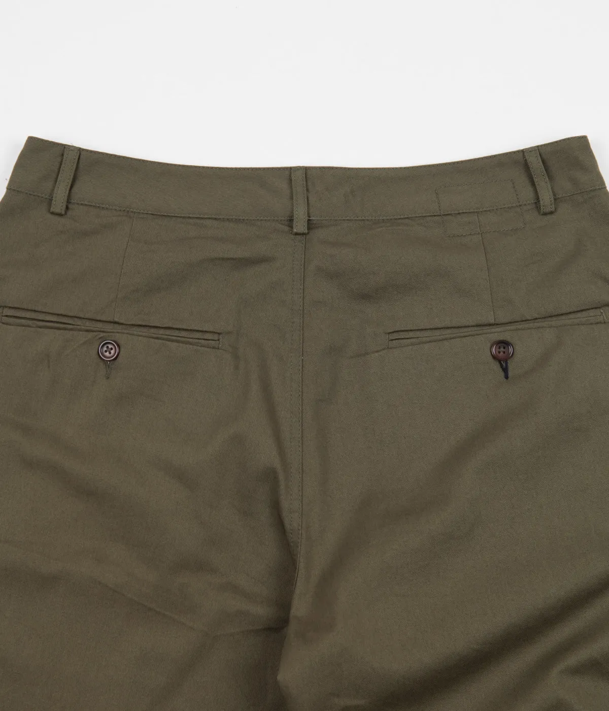 Universal Works Military Chinos - Light Olive
