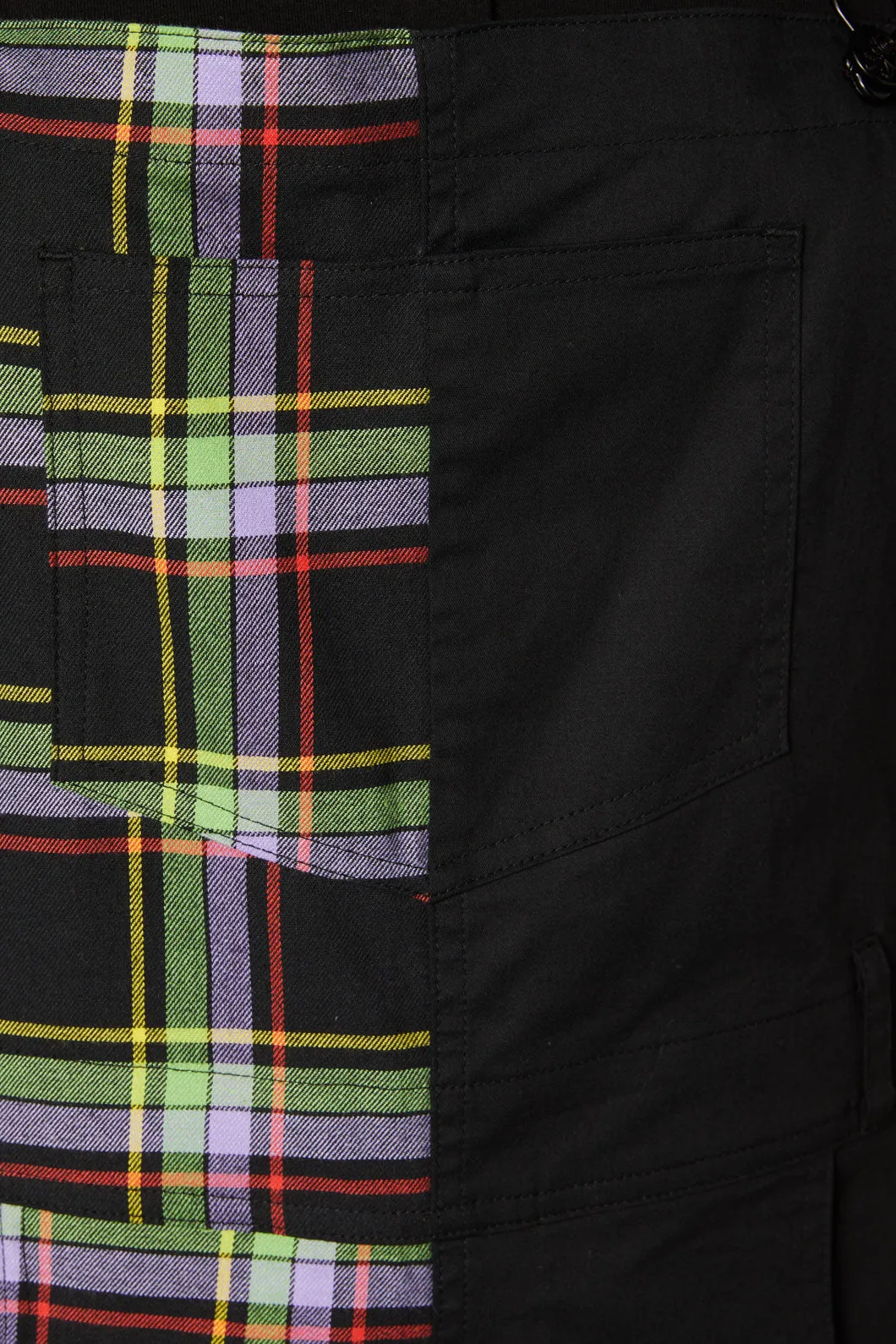 Vivid Tartan Goth Overall
