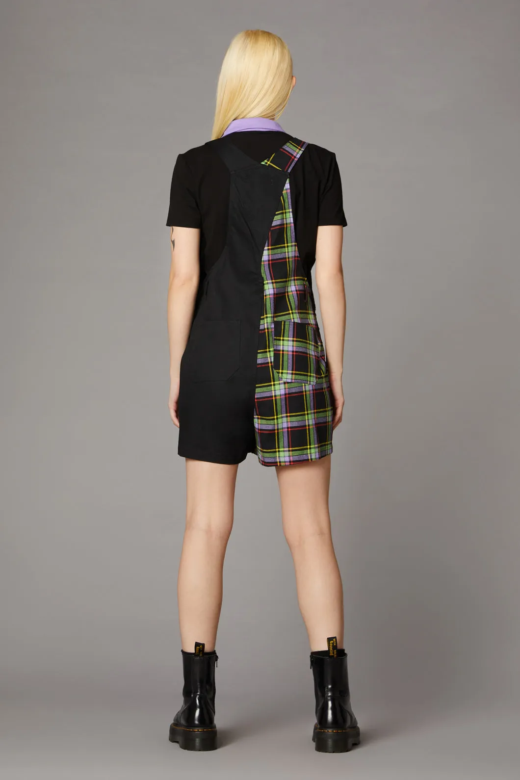 Vivid Tartan Goth Overall