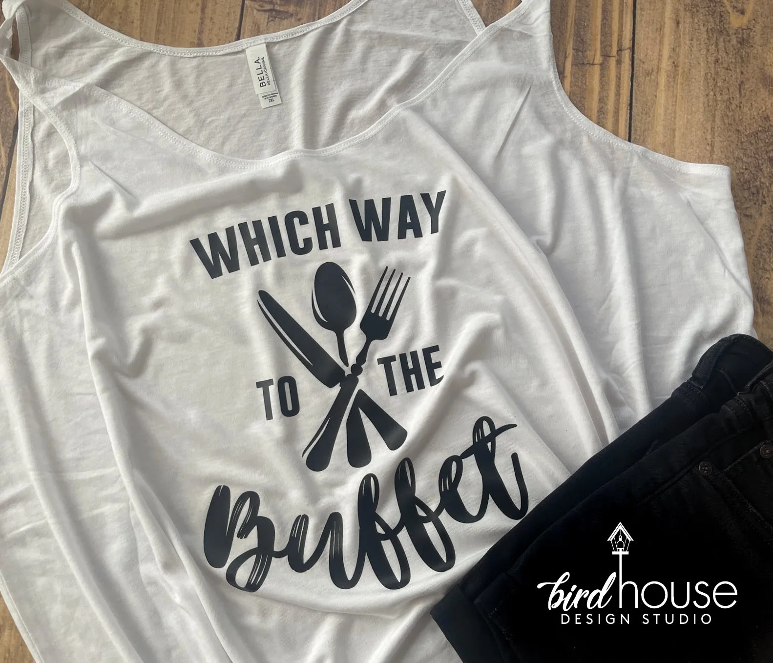 Which way to the Buffet Cruise Shirt, Funny Custom Tees, Any Color