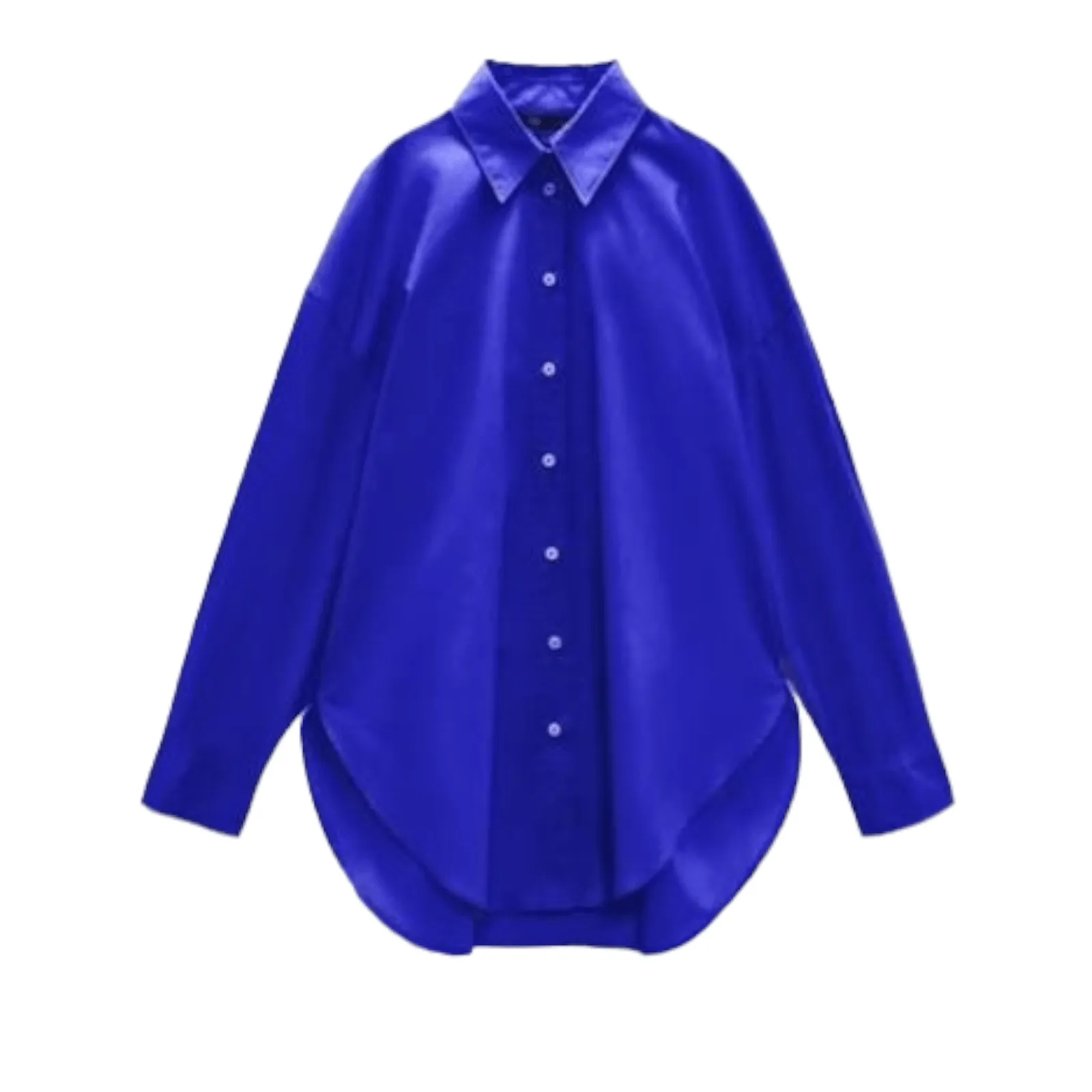 Women Shirt (Oversized) - Blue